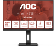 AOC IPS monitor 27" 27E3QAF, 1920x1080, 16:9, 300cd/m2, 4ms, HDMI/DisplayPort/VGA, Pivot, hangszóró