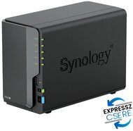SYNOLOGY NAS 2 fiókos DS225+ 2x8TB Intel Celeron J4125 4x2GHz, 2GB DDR4, 1x2,5GbE, 1x1GbE, 2xUSB3.2Gen1