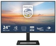 PHILIPS IPS monitor 23.8" 24E1N1300AE/00 1920x1080, 16:9, 250cd/m2, 4ms, HDMI/2xUSB/USB-C, hangszóró, 100Hz