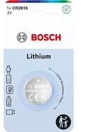 Bosch CR2016B100 lítium gombelem, CR2016, 1 db