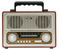 SAL RRT3 retro táskarádió, AC-DC, MP3-BT, 3 sávos