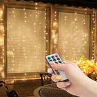 LED FÉNYFÜGGÖNY 3X1 M MELEGFEHÉR 58906A