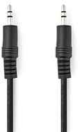 Nedis CAGL22000BK20 sztereo audio kábel, 3,5 mm jack dugó - 3,5 mm jack dugó, 2m