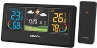 Sencor SWS 4100 B színes kijelzős fekete időjárás állomás