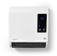 Nedis HTBA20WT fürdőszobai fűtőtest, 2000W, kb. 20m2 -es helyiséghez, 6 programos időzítő, ventilátror funkció