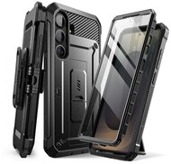 SUPCASE UNICORN BEETLE PRO műanyag telefonvédő (360°-os védelem, erős ütésállóság, műanyag előlap) FEKETE Samsung Galaxy S25 FE (SM-S731)