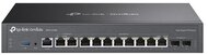 TP-LINK OMADA Vezetékes VPN Router 2xWAN/LAN(2500Mbps)+ 8xWAN/LAN(1000Mbps) + 2xSFP + 1xUSB + 1xkonzol port, ER7412-M2