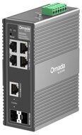 TP-LINK OMADA Switch Ipari 4x1000Mbps + 1xGigabit SFP + 1xGigabit kombó SFP Fémházas, IES206G