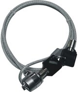PREMIUMCORD Biztonsági zár NTB Kensington Lock-hez (kulcs, acélkábel) 1,7m