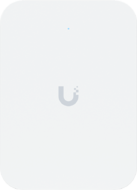 Ubiquiti UniFi U70IW Wall mounted WiFi 7 AP with 4 spatial streams and an integreated 2.5GbE PoE switch desined for hospitality enviorments