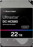 HDD Server WD/HGST Ultrastar 22TB DC HC580, 3.5", 512MB, 7200RPM, SATA, 512E SE NP3, SKU: 0F62785