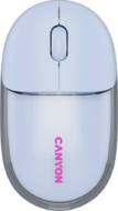 CANYON mouse OnClick 24 BT/ Wireless Transparent/Blue