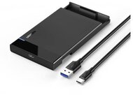 UGREEN külső HDD ház, USB 3.1 Gen 2 USB-C 2,5", 6 Gbps, fekete