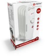 Alpina 17398 olajradiátor, 5 tagú