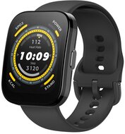 AMAZFIT Bip 5 okosóra (aktivitásmérő, szilikon szíj, BioTracker, IP68 vízálló) FEKETE