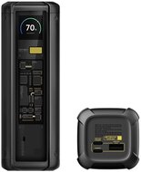 XIAOMI HYPERCHARGE vésztöltő 2 Type-C / USB aljzat (25000mAh, 212W, PD gyorstöltő, LED kijelző) FEKETE