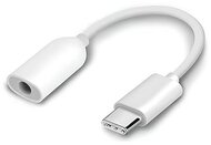 XIAOMI audió adapter kábel (3.5mm jack aljzat - Type-C) FEHÉR