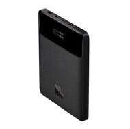 BASEUS BLADE vésztöltő 2 USB+2 Type-C aljzat (20000mAh, 100W, PD gyorstöltő, LED jelzés) FEKETE