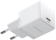 BASEUS PALM hálózati töltő Type-C aljzat (20W, PD gyorstöltő 3.0) FEHÉR