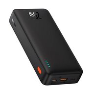 BASEUS AIRPOW vésztöltő USB+Type-C aljzat (20000mAh, 20W, PD gyorstöltő 3.0, LED jelzés) FEKETE