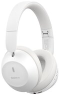 BASEUS BASS 30 MAX bluetooth fejhallgató SZTEREO (v5.3, mikrofon, zajszűrő + Type-C tápkábel) FEHÉR