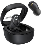 BASEUS BOWIE WM02 bluetooth fülhallgató SZTEREO (v5.3, TWS, extra mini + töltőtok) FEKETE