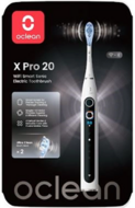 Oclean X Pro 20 White elektromos fogkefe okos kijelzővel