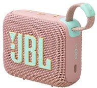 JBL GO4 bluetooth hordozható hangszóró (v5.3, 850mAh belső akku, 4.2W, IP67 vízálló) RÓZSASZÍN