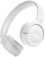 JBL TUNE 520BT bluetooth fejhallgató SZTEREO (v5.3, mikrofon, multipoint, összehajtható) FEHÉR