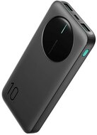 JOYROOM vésztöltő 2 USB+Type-C aljzat (10000mAh, 12W, PD gyorstöltő, LED jelzés) FEKETE