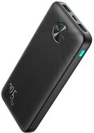 JOYROOM vésztöltő 2 USB+Type-C aljzat (10000mAh, 22.5W, PD gyorstöltő, LED jelzés) FEKETE