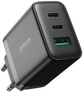 JOYROOM hálózati töltő USB+2 Type-C aljzat (32W, PD gyorstöltő) FEKETE