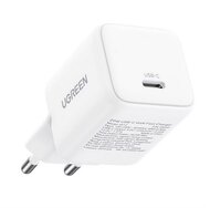 UGREEN X513 hálózati töltő Type-C aljzat (30W, GaN, PD gyorstöltő) FEHÉR