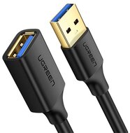 UGREEN adatkábel hosszabbító (USB 3.0 - USB 3.0, 150cm) FEKETE