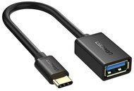 UGREEN US154 adapter kábel (USB aljzat - Type-C, OTG, 15cm) FEKETE