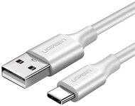 UGREEN Kábel USB 2.0 USB-A - USB-C, Gyorstöltő, 18W, 3A, M/M, 1m, fehér