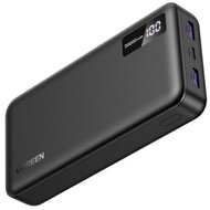 UGREEN Power Bank hordozható töltő, kétirányú, 20000mAh, 22,5W, USB-C, USB-A, fekete