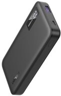 UGREEN Power Bank hordozható töltő, kétirányú, 10000mAh, 20W, USB-C, USB-A, fekete