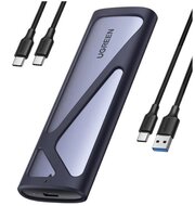 UGREEN külső SSD ház, M.2 SATA/NVMe, szürke