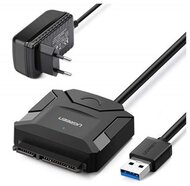 UGREEN USB 3.0 adapter USB-A - SATA 2,5" - 3,5" Konverter, fekete