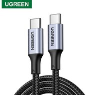 UGREEN Kábel USB 2.0 USB-C - USB-C, PD, 100W, 5A, M/M, 0,5m, fekete