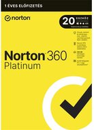 Norton 360 Platinum - 21428034 - 100GB HU 1 felhasználó, 20 eszköz/1 év, elektronikus licenc