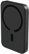 Baseus Magnetic Mini vezeték nélküli gyorstöltő powerbank 10000 mAh, 20W, fekete + 60W USB Type-C, 30cm kábel