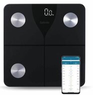 Salente SlimFit, személyi diagnosztikai fitnesz mérleg, Bluetooth, fekete