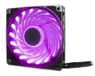 ARGUS Gamer hűtő ventilátor, 4 tűs, PWM, 120mm, RGB - 1 darabos kiszerelés, fekete