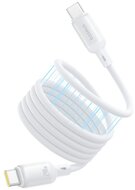 BASEUS PICOGO adatkábel (Type-C - Type-C, 240W, PD gyorstöltő, mágneses, 100cm) FEHÉR