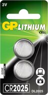 GP CR2025-U2 lítium gombelem (2db/csomag)