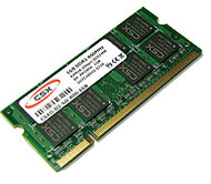 CSX Notebook 1GB DDR2 (667Mhz, 64x8) SODIMM memória