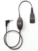 Jabra Cord with QD to 2.5 mm jack with call-answering button, for Philips, Erics
