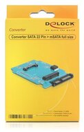 Delock Converter SATA 22pin > mSATA 2,5 Platine